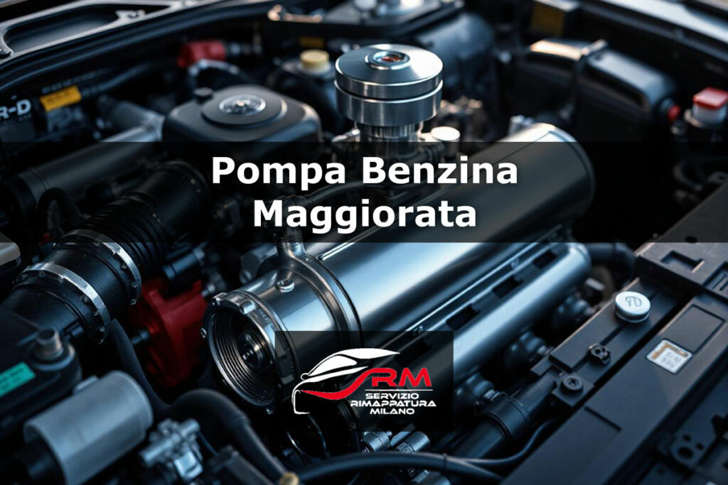 pompa benzina maggiorata